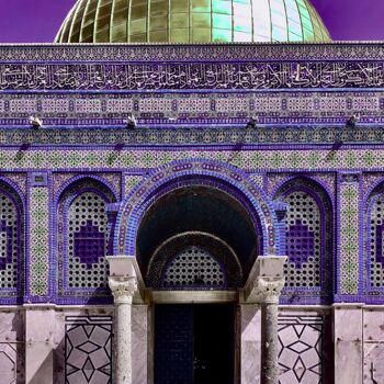 「Purple Sky Moriah,…」というタイトルのデジタルアーツ Joseph Anthony Quattrominiによって, オリジナルのアートワーク, 操作されていない写真