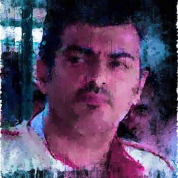 "Ajith Kumar 01" başlıklı Dijital Sanat Leonardo Lillian tarafından, Orijinal sanat, Dijital Resim