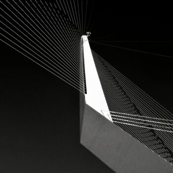 Photographie intitulée "Chords Bridge: Sant…" par Joseph Anthony Quattromini, Œuvre d'art originale, Photographie non manipu…