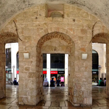 「Mamilla Arches Pano…」というタイトルの写真撮影 Joseph Anthony Quattrominiによって, オリジナルのアートワーク, 操作されていない写真
