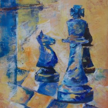 Peinture intitulée "protection rapproch…" par Anne-Frédérique Ferret, Œuvre d'art originale