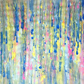 Painting titled "Abstract movement 26" by Daniel Ene, Original Artwork, Acrylic
