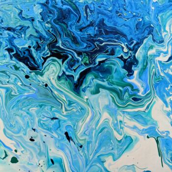 Pintura titulada "Sea harmony6" por P. Lee, Obra de arte original, Oleo