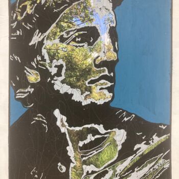 Painting titled "12H52" by Raphaël André, Original Artwork, Acrylic