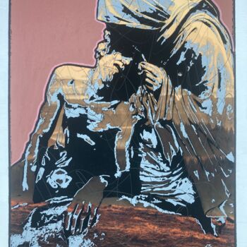 Painting titled "06H20" by Raphaël André, Original Artwork, Acrylic
