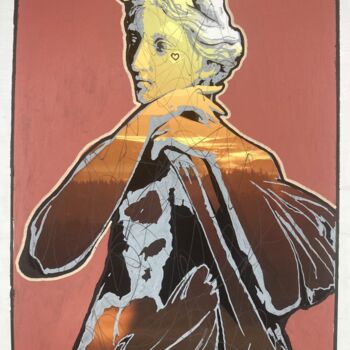 Painting titled "06H34" by Raphaël André, Original Artwork, Acrylic