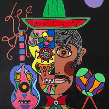 Peinture intitulée "Eternidad 2" par Philippe Seigle, Œuvre d'art originale, Acrylique Monté sur Châssis en bois