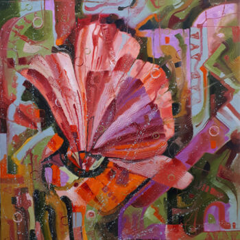 Painting titled "Color abstraction" by Serhii Voichenko, Original Artwork, Oil