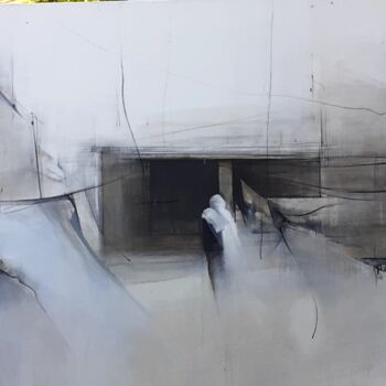 Peinture intitulée "LES LAVANDIERES 4" par Sandie Pedarros, Œuvre d'art originale, Acrylique