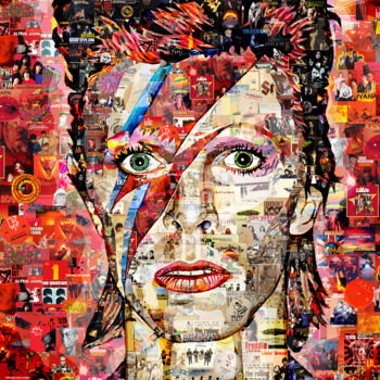 Arts numériques intitulée "Art Collage Poster…" par Alex Loskutov, Œuvre d'art originale, Collage numérique