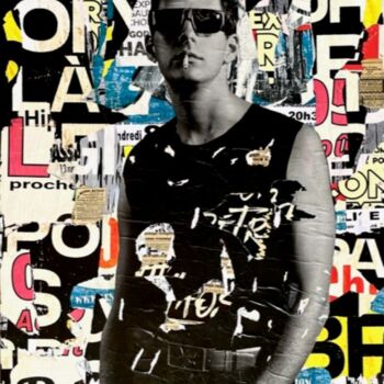 Collages titled "Rock Attitude" by Podkol, Original Artwork, Collages