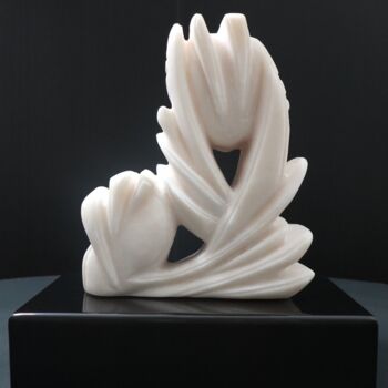 Sculpture titled "Letter Y. The theor…" by Sand, Original Artwork, Stone