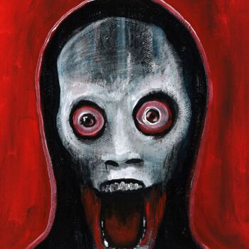 제목이 "Creepy"인 미술작품 Vaxo Lang로, 원작, 아크릴