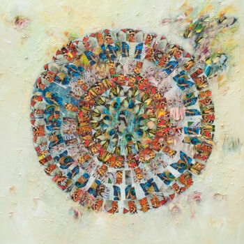 Painting titled "Notion of Totality" by Victoria Horkan, Original Artwork, Oil