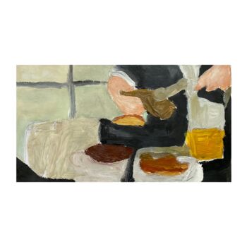 제목이 "untitled paintings…"인 미술작품 Irfan Ajvazi로, 원작, 아크릴