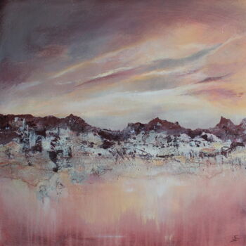 Painting titled "Virée dans la Sierra" by Françoise Schmidt, Original Artwork, Acrylic