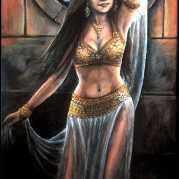 Painting titled "Salima" by Rita Pianovszky, Original Artwork, Acrylic