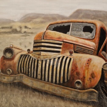 Painting titled "N10" by Yves Cass, Original Artwork, Acrylic Mounted on Wood Stretcher frame