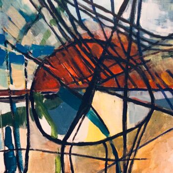 Peinture intitulée "Light, air and music" par Marmourevidueiros, Œuvre d'art originale, Acrylique Monté sur Châssis en bois