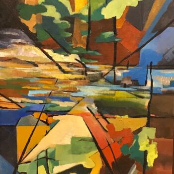 Peinture intitulée "Peaces from the Gro…" par Marmourevidueiros, Œuvre d'art originale, Acrylique