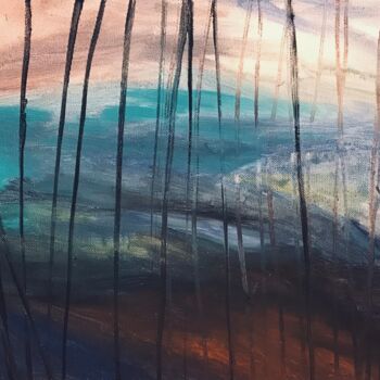 Peinture intitulée "Riverside" par Marmourevidueiros, Œuvre d'art originale, Acrylique