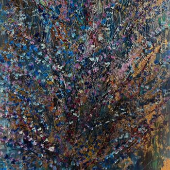 Painting titled "COULEURS D'AUTOMNE" by Philippe Ceulemans, Original Artwork, Oil