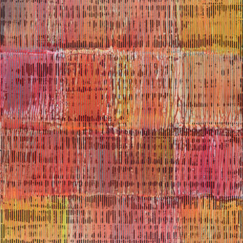Painting titled "CHALEUR" by Laurent Prudot, Original Artwork, Acrylic