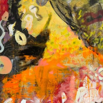 Pittura intitolato "Freedom Fighter" da Marlise Witschi, Opera d'arte originale, Acrilico