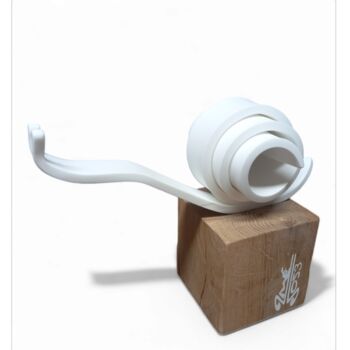 Sculpture intitulée "Sculpture Escargot…" par 2mé / Blondeau, Œuvre d'art originale, Pierre