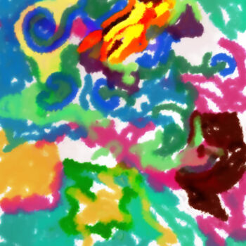 Digital Arts titled "An awesome day" by Shanny Ask Lasasa, Original Artwork, Digital Painting