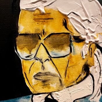 Painting titled "Karl" by Emma Courrège, Original Artwork, Acrylic