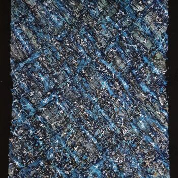 Painting titled "Diaspores 4" by Alain V, Original Artwork, Acrylic