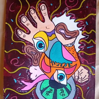 Peinture intitulée "Tribute to Condo" par Toro Teodoro, Œuvre d'art originale, Acrylique