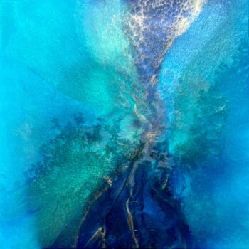 Malerei mit dem Titel "Dreams" von Ana Hefco, Original-Kunstwerk, Acryl Auf Keilrahmen aus Holz montiert