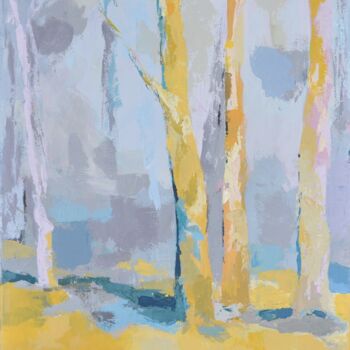 Peinture intitulée "l'Arbre" par Aurore Nugeron, Œuvre d'art originale, Acrylique
