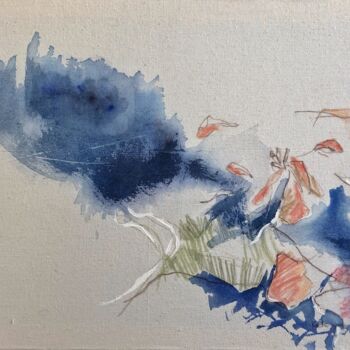 Peinture intitulée "Przemijalność rzecz…" par Katarzyna Stopińska, Œuvre d'art originale, Acrylique