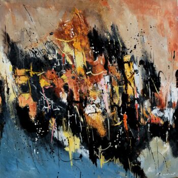 Peinture intitulée "abstract 66234" par Pol Ledent, Œuvre d'art originale, Huile Monté sur Châssis en bois