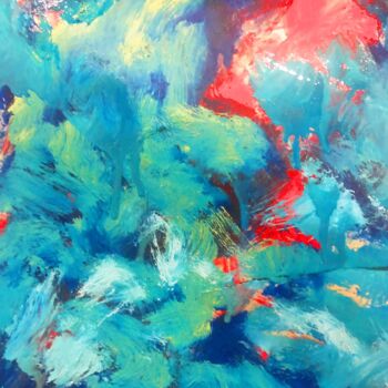 Pintura intitulada "MY DREAM" por Aryeh Dodelson, Obras de arte originais, Acrílico