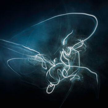 Photography titled "Light Sword" by Michel Perrin, Original Artwork, Digital Photography
