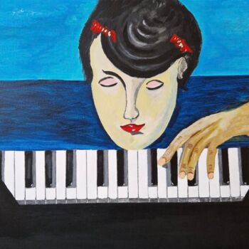 Peinture intitulée "Inspiration" par Lookus Art, Œuvre d'art originale, Acrylique