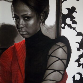 Drawing titled "Work of art" by Chidi Chibueze, Original Artwork, Pencil