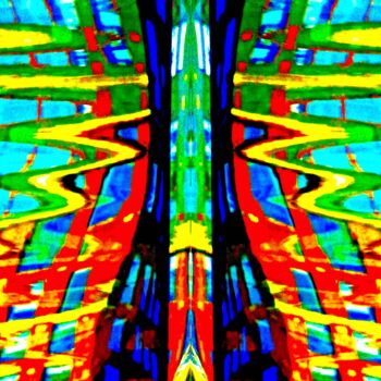 Fotografie getiteld "Columbus Circle Bui…" door Ken Lerner, Origineel Kunstwerk, Digitale fotografie