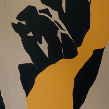 Pittura intitolato "Traversée 1" da Clara Ramirez Katz, Opera d'arte originale, Olio Montato su Telaio per barella in legno