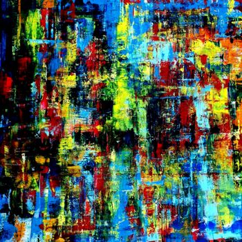 Pintura intitulada "Escape from reality…" por Jovanart, Obras de arte originais, Acrílico