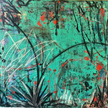 "The Garden" başlıklı Tablo Betsey Ervin tarafından, Orijinal sanat, Akrilik