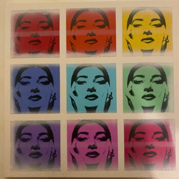 Collages intitulée "La Divina Collage" par Jerome Cholet, Œuvre d'art originale, Collages