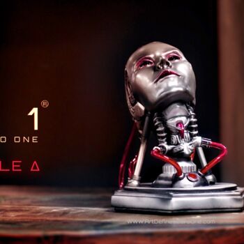 Sculpture titled "Project AD-01-Art D…" by Freaky-Deek, Original Artwork, Polymer clay
