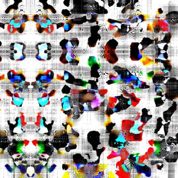 「The frequency of id…」というタイトルのデジタルアーツ Jaime Cabaによって, オリジナルのアートワーク, デジタル絵画