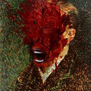 Painting titled "Vincent" by Vaxo Lang, Original Artwork, Acrylic
