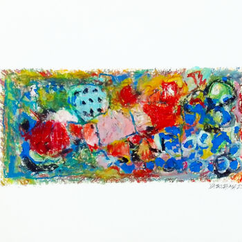 Painting titled "s/título 2023c" by Carlos Yasoshima, Original Artwork, Pastel